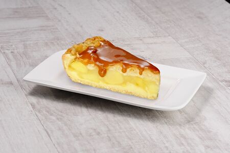 Торт карамельно-яблочный