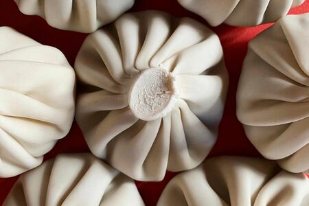 Мтиулури с говядиной, свининой и черным перцем