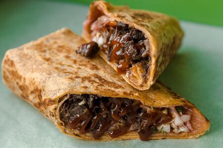 BBQ c томленной говядиной