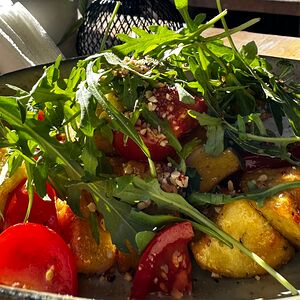 Карамелизованные баклажаны в кисло-сладком соусе