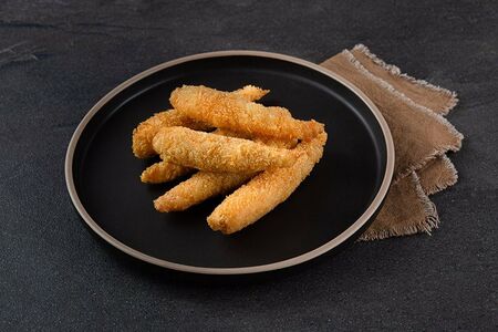 Темпурные креветки с соусом васаби