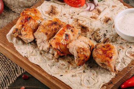 Шашлык из куриной грудки
