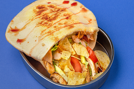 В пите | С чипсами