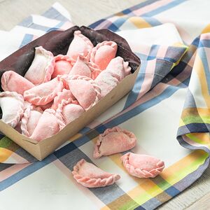 Вареники с творогом и малиной (полуфабрикат)