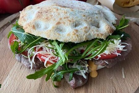 Пучча с телятиной