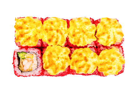 Запеченный ролл Дары моря