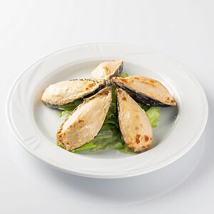 Мидии запеченные нежные