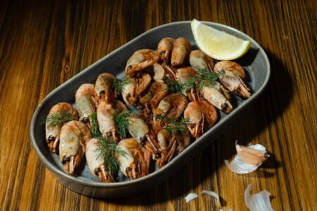 Креветки жаренные