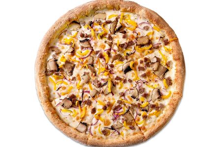 Пицца Филадельфия чиз на тонком тесте