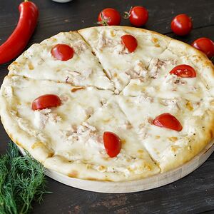 С курицей