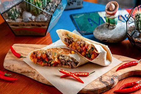 Буррито с говядиной