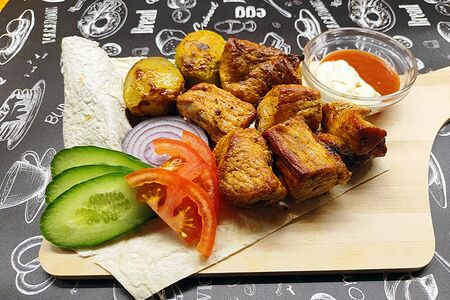 Шашлык из cвиного окорока