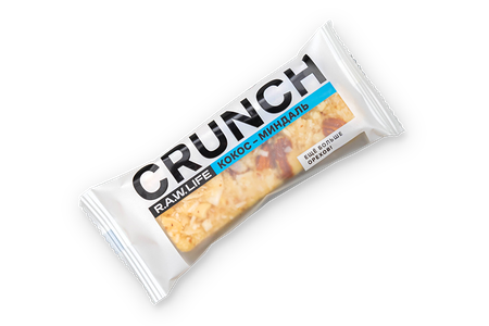 Батончик ореховый Кокос-миндаль Raw Life