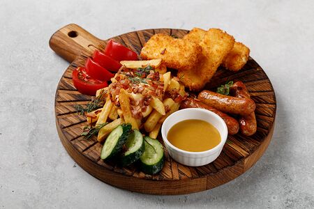 Сытный завтрак