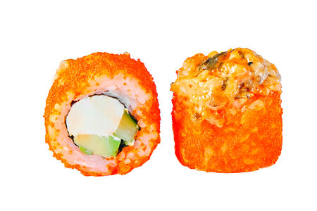 Запечённый с лососем и угрем