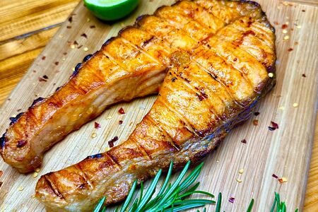 Стейк из семги