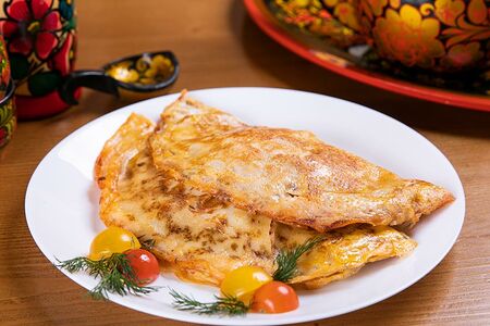 Эскалоп в блинчиках