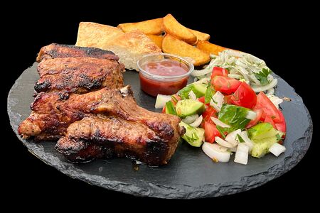 Шашлык из свиных ребер