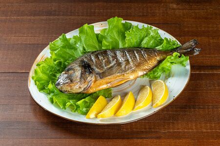 Дорадо горячего копчения