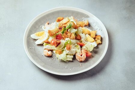 Цезарь с креветками