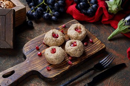 Пхали с баклажанами