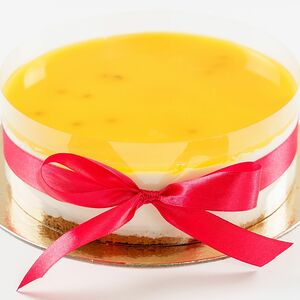 Чизкейк йогурт-маракуйя