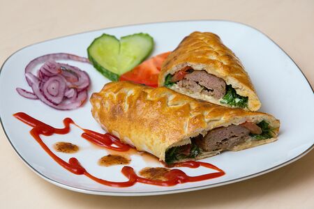 Люля-кебаб в тесте