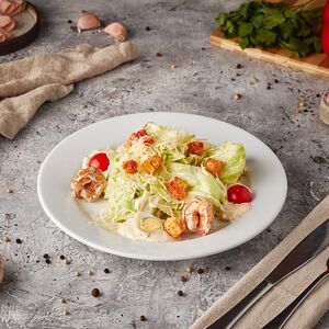 Цезарь с креветками