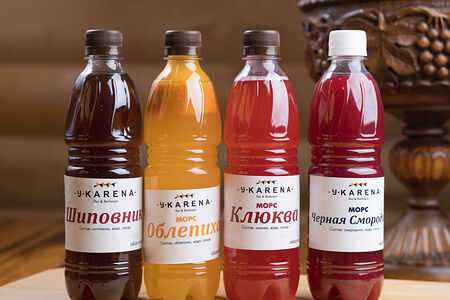 Морс клюквенный собственного производства