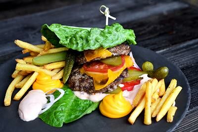 Бургер с телятиной (без булки)