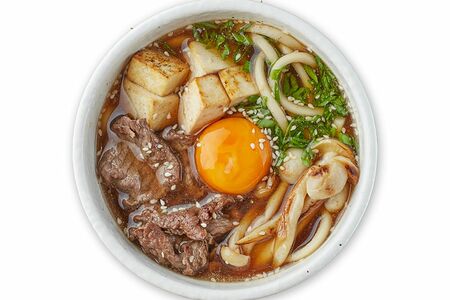 Удон в бульоне с говядиной