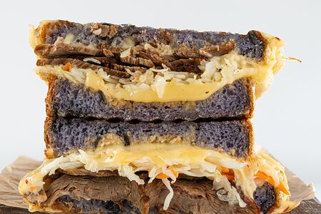 Тост с ростбифом