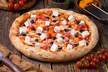 Пицца Греческая маленькая