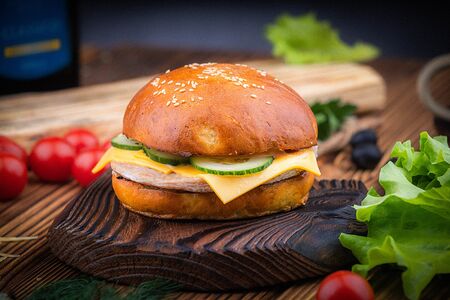 Бургер с курицей Сытый странник