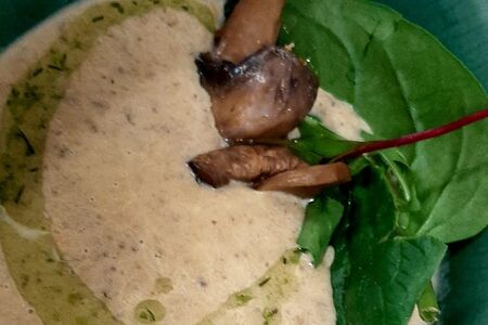 Суп-крем грибной