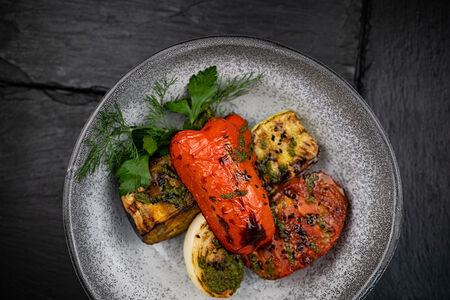 Овощи с мангала