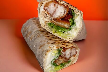 Шаурма с креветками