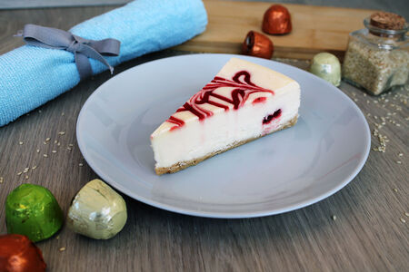 Чизкейк клубничный 1 шт