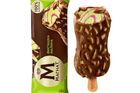 Магнат мороженое эскимо в шоколаде Фисташка-малина