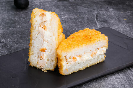 Онигири темпура с курицей