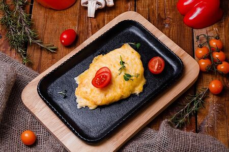 Филе куриное с томатами