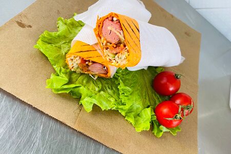 Хот-дог в лаваше