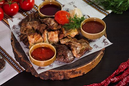 Мясное ассорти гриль