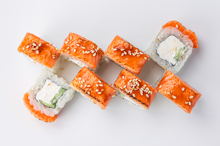 Ролл Филадельфия карамель