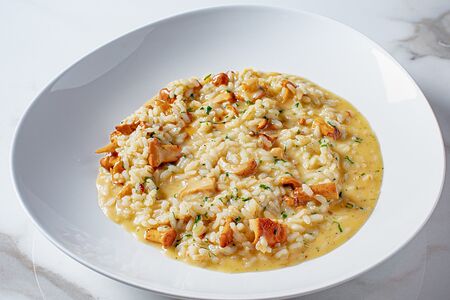 Ризотто с лисичками