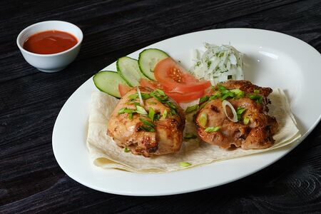 Куриный шашлык