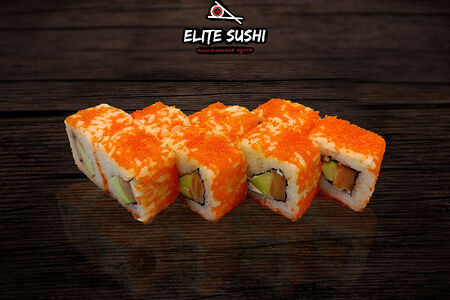 Ролл Калифорния с лососем