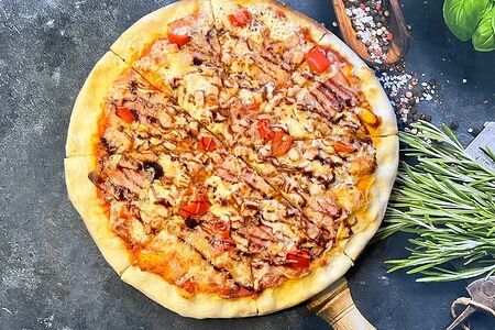 С копченой курицей