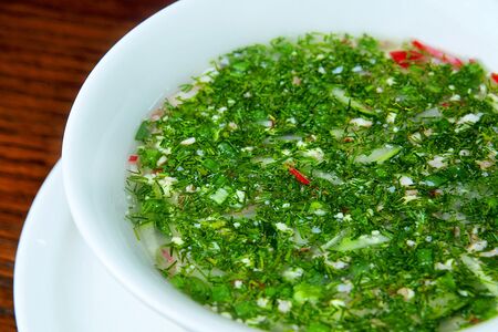 Окрошка на айране