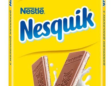 Шоколад молочный с молочной начинкой Nesquik 100 г